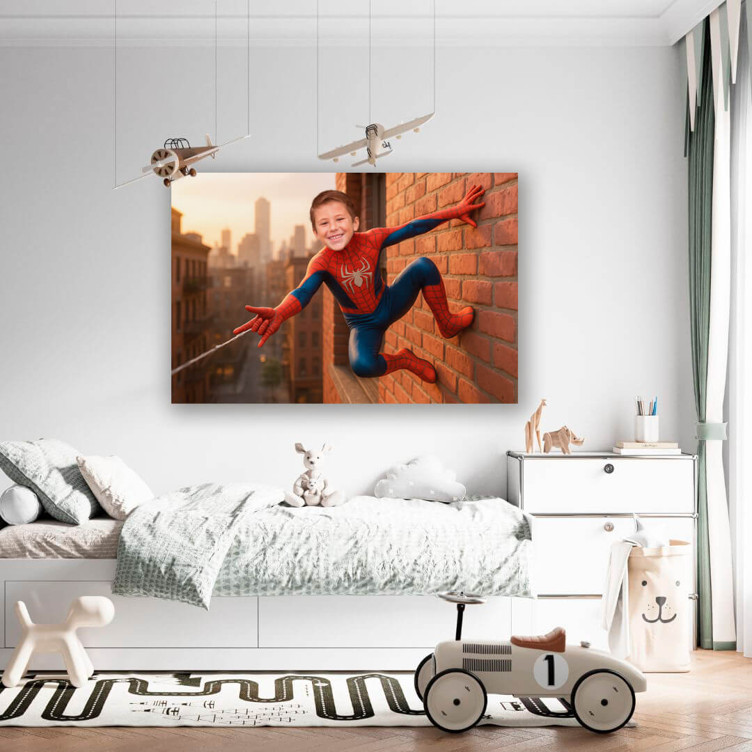 El superhéroe Spiderman