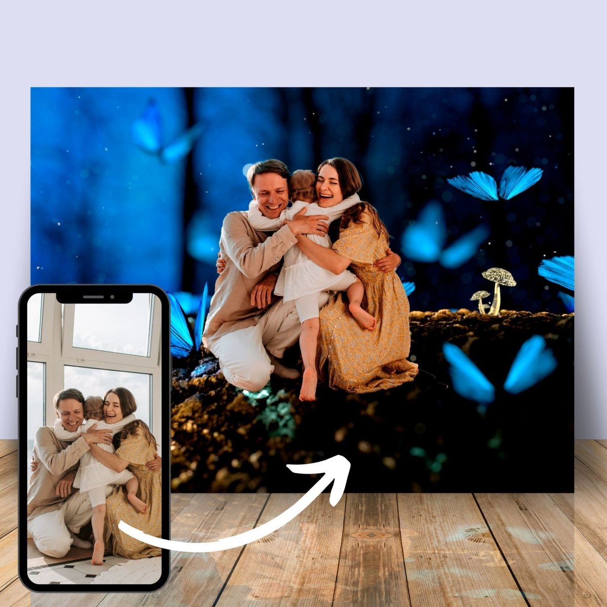 Le Bois Aux Papillons - Portrait de Famille - Dreamsportrait