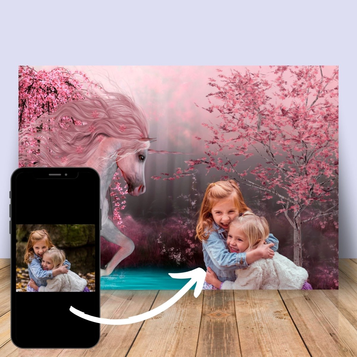 L'Unicorne Rose - Dreamsportrait